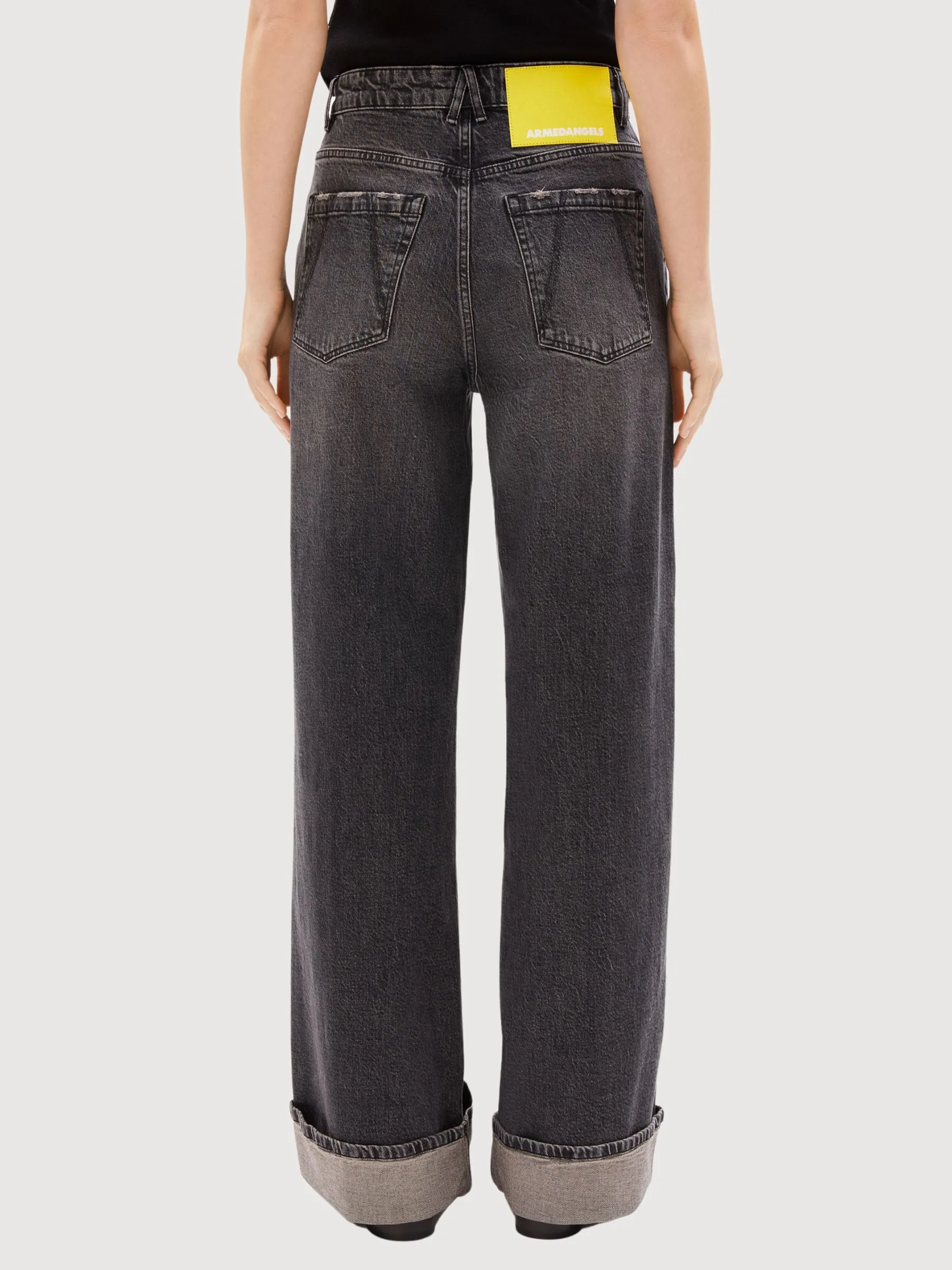 Blinaa Washed Obsidian Jeans Woman | Armedangels