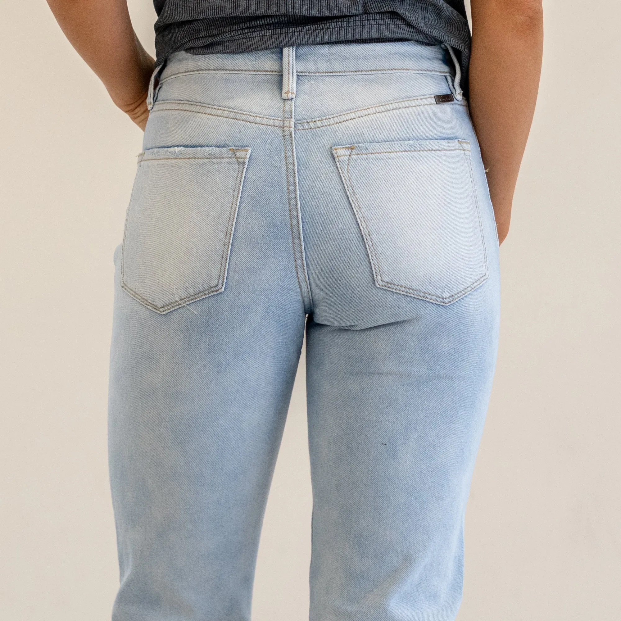 Bliss High Rise Mom Fit