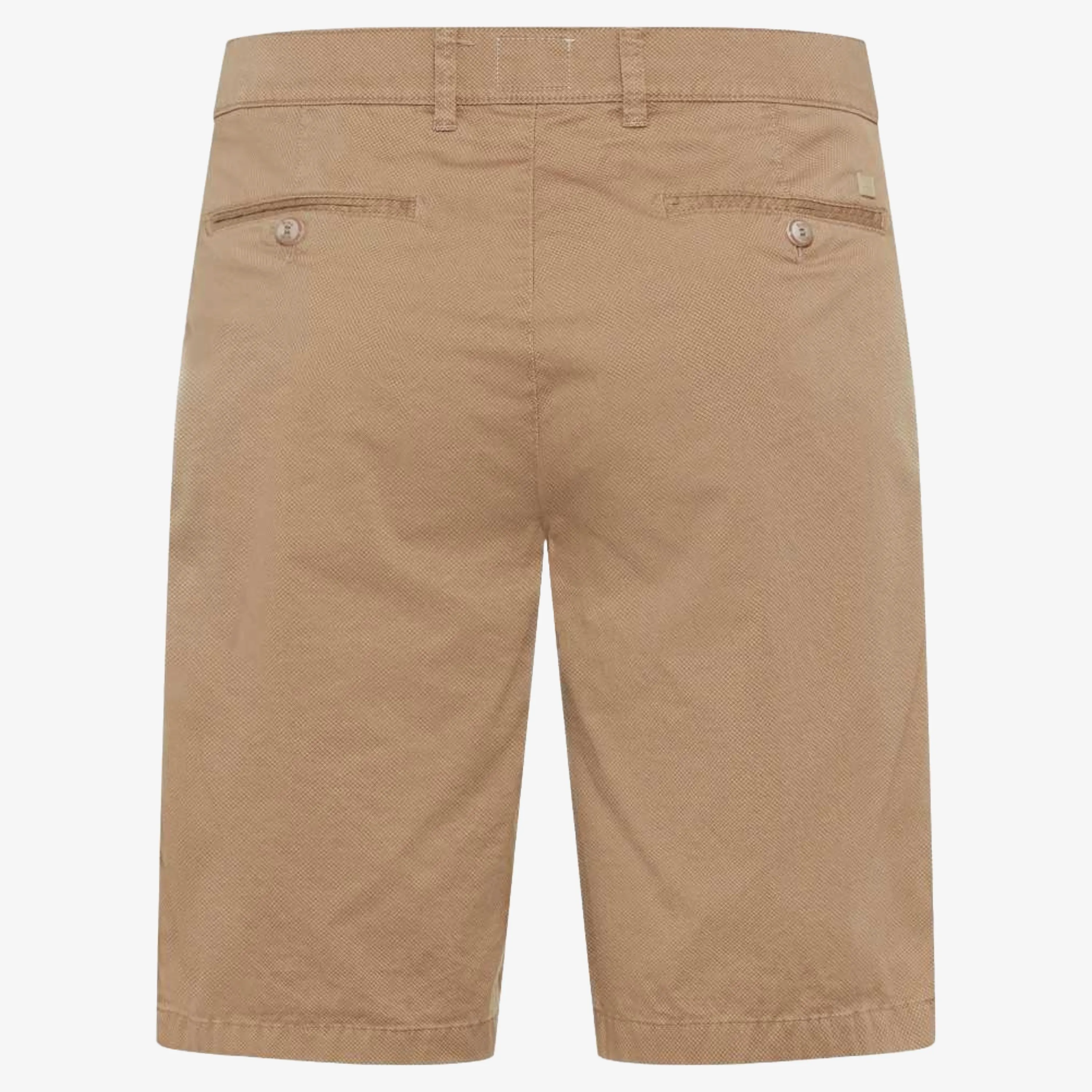 Brax Bozen Ultralight Regular Fit Shorts - Dark Beige