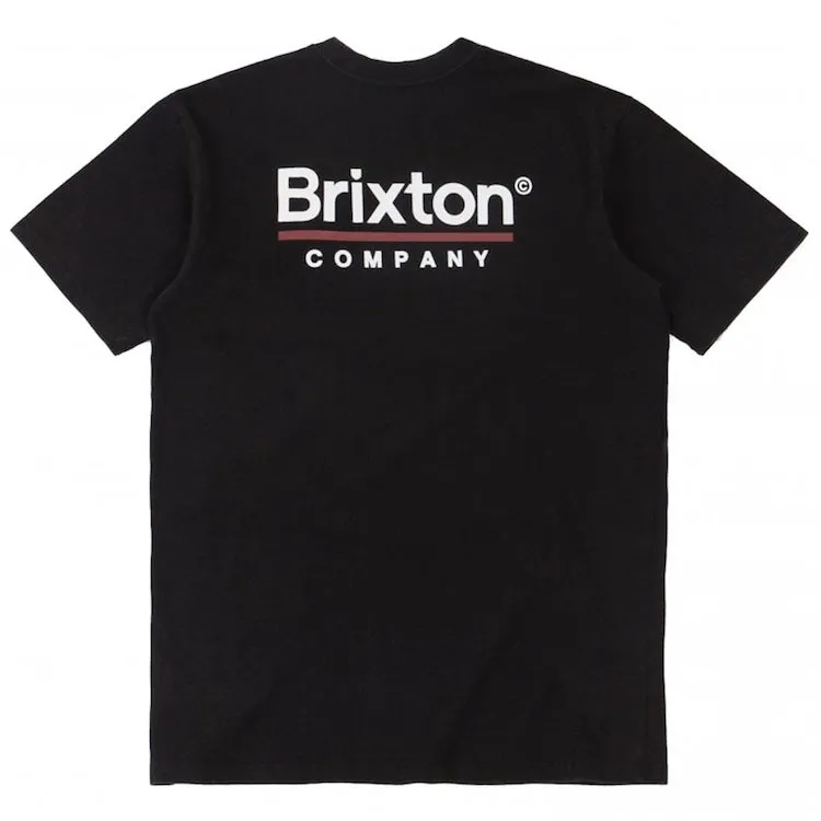 Brixton Palmer Line S/S Standard T-Shirt Black