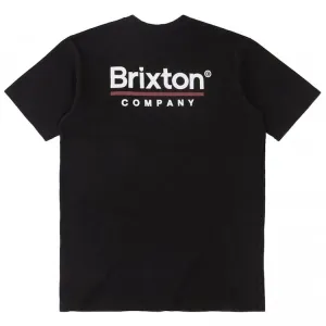 Brixton Palmer Line S/S Standard T-Shirt Black