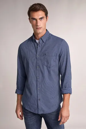 CAMISA FIT SLIM CON TEXTURA
