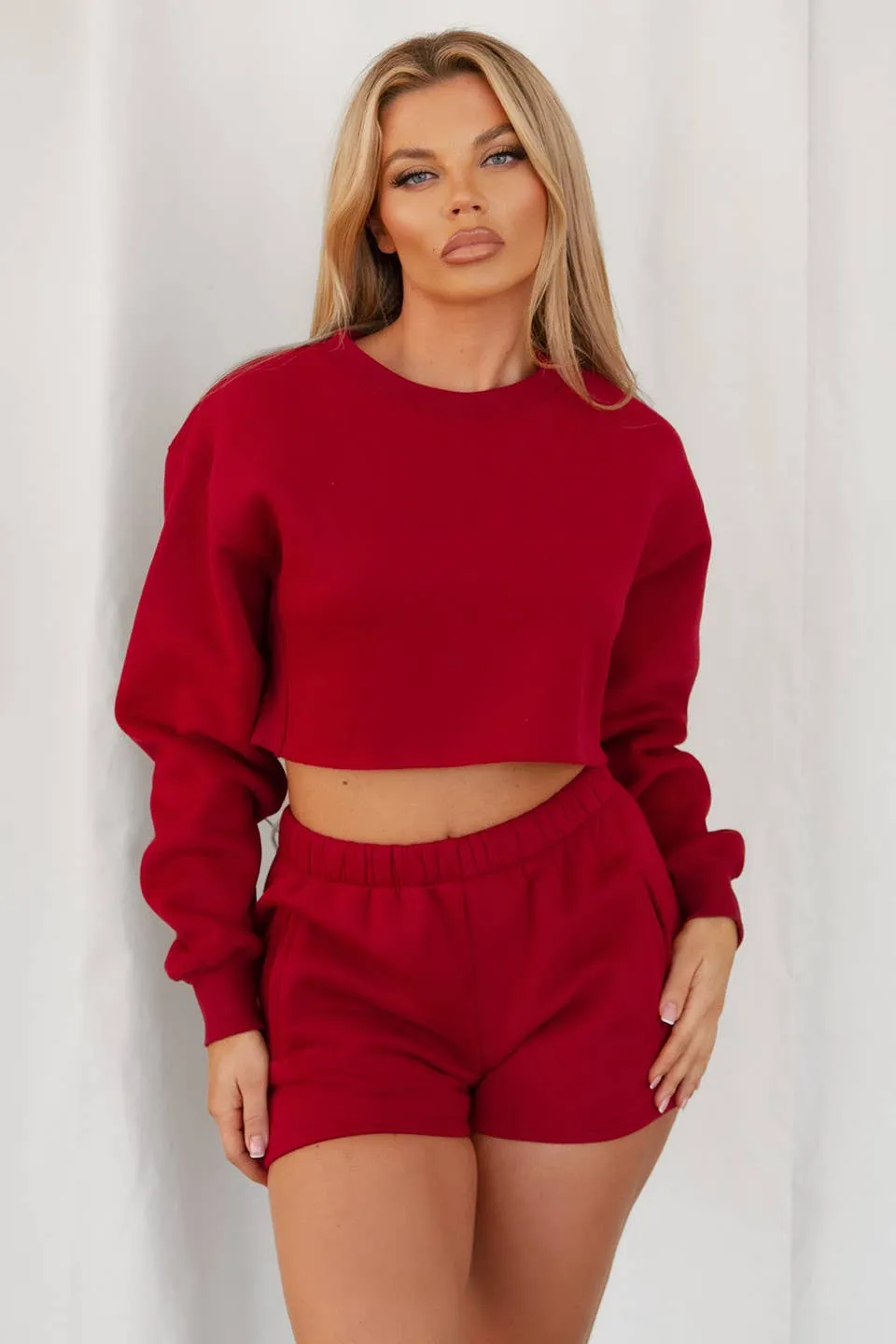 CASUAL HIGH WAISTED SHORTS (PH26411-MOMO )