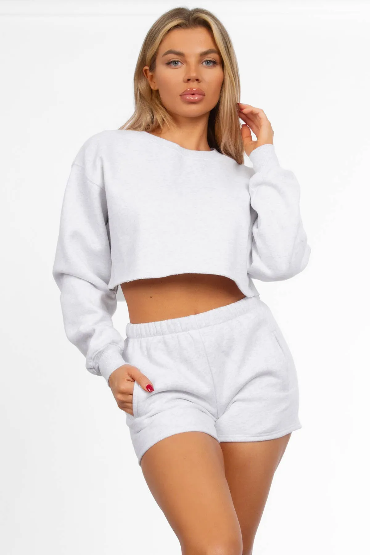 CASUAL HIGH WAISTED SHORTS (PH26411-MOMO )
