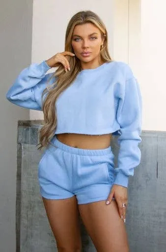 CASUAL HIGH WAISTED SHORTS (PH26411-MOMO )