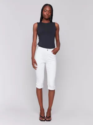 CB Stretch Twill Pedal Pusher