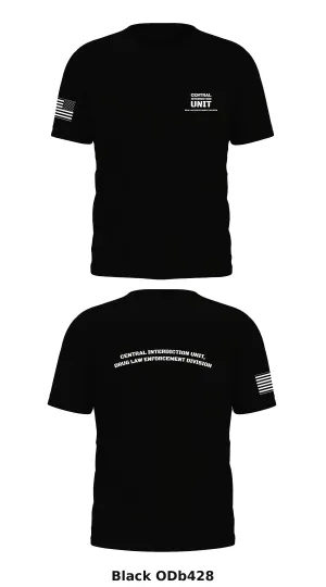 Central Interdiction Unit, Drug Law Enforcement Division  Store 1 Core Men's SS Performance Tee - ODb428