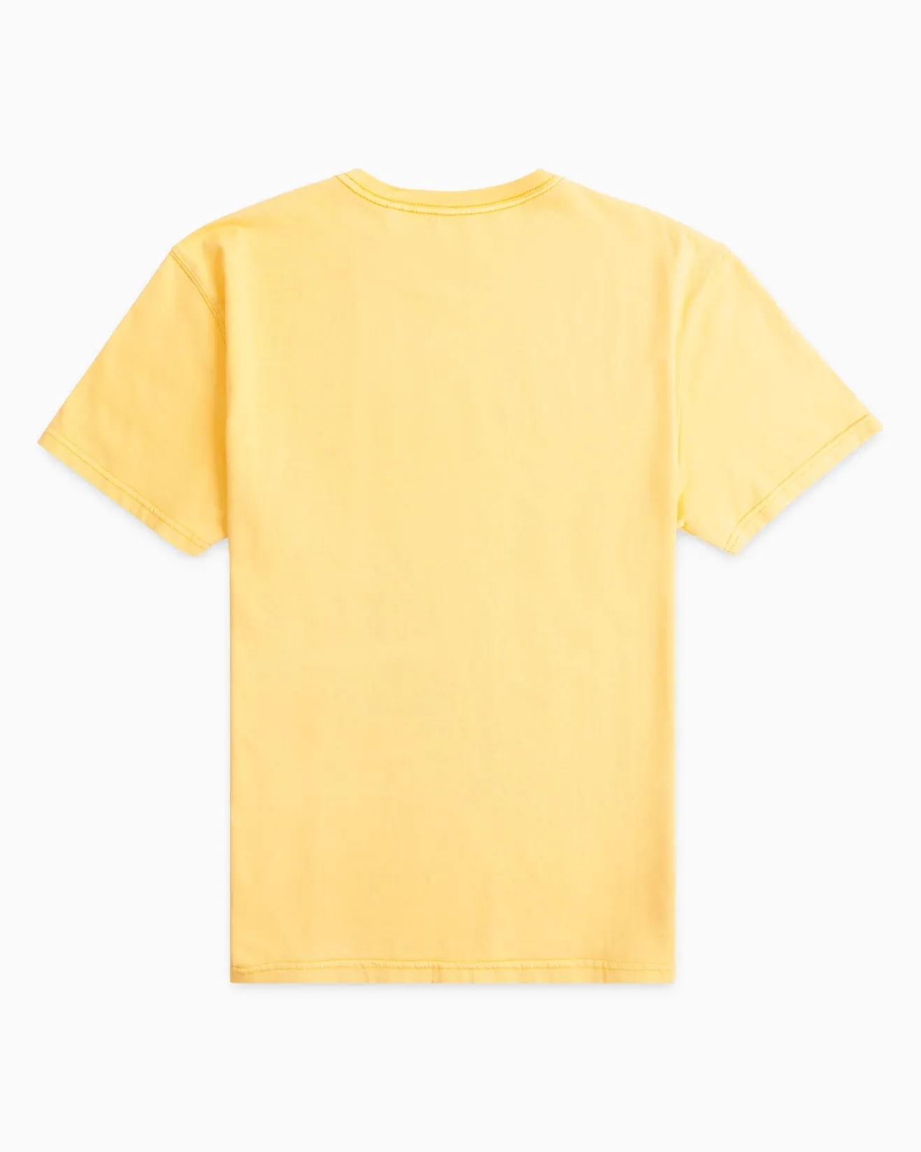 Check Tee- Ochre
