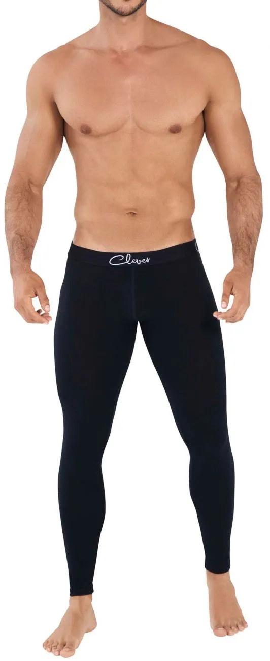 Clever 0422 Cosmos Athletic Pants Black