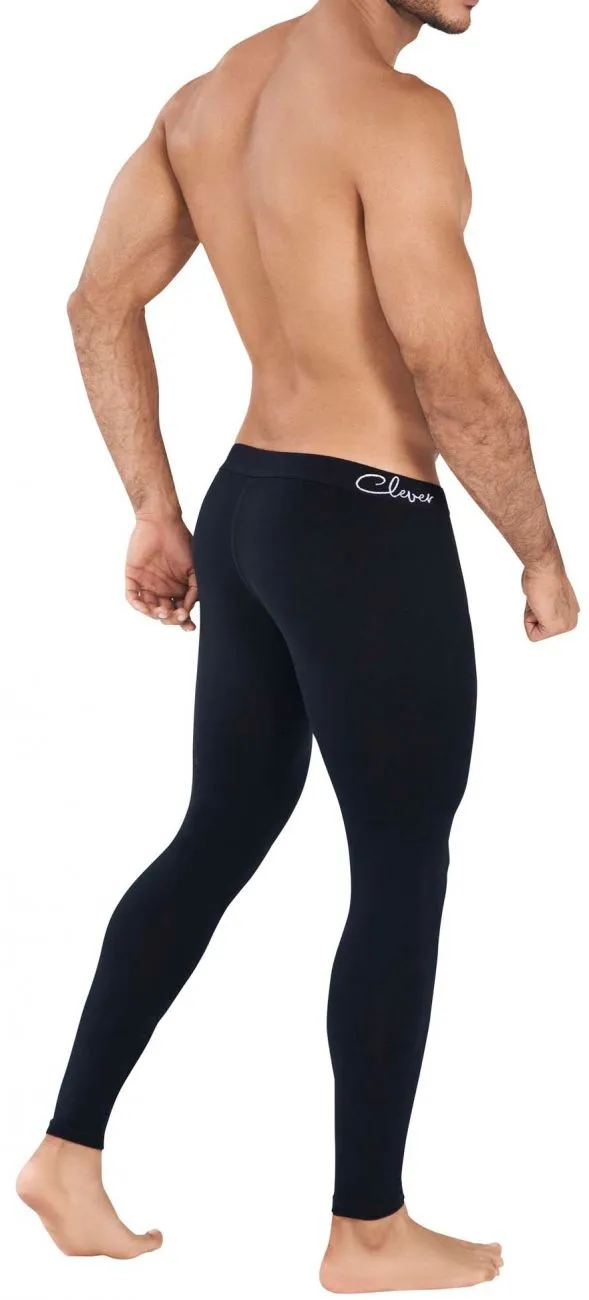 Clever 0422 Cosmos Athletic Pants Black