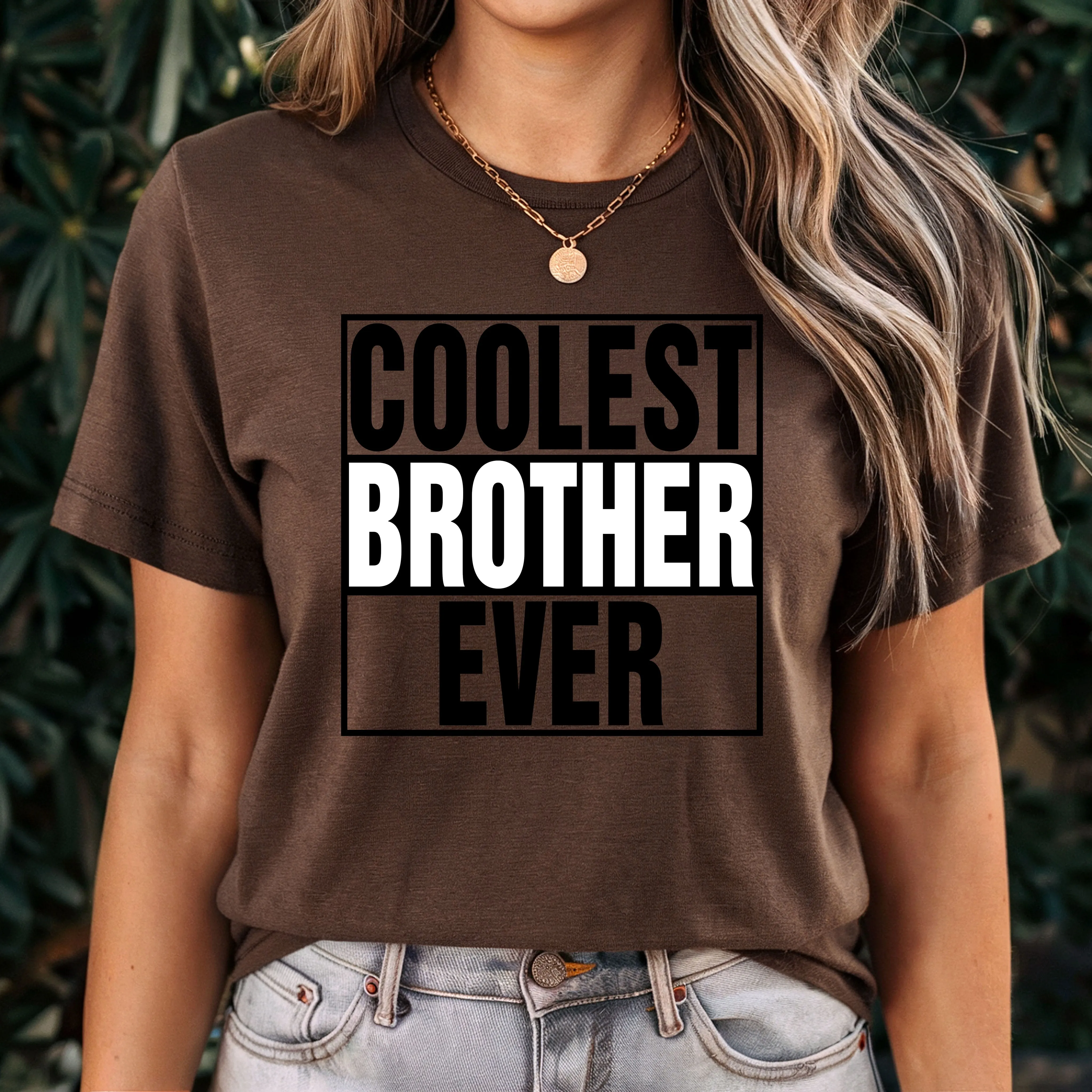 Comfort Colors Big Brother Shirt, Coolest Brother Ever Shirt, Brother Tshirt, Mens Clothing, Family Shirt, Graphic Tees, Christmas Gifts