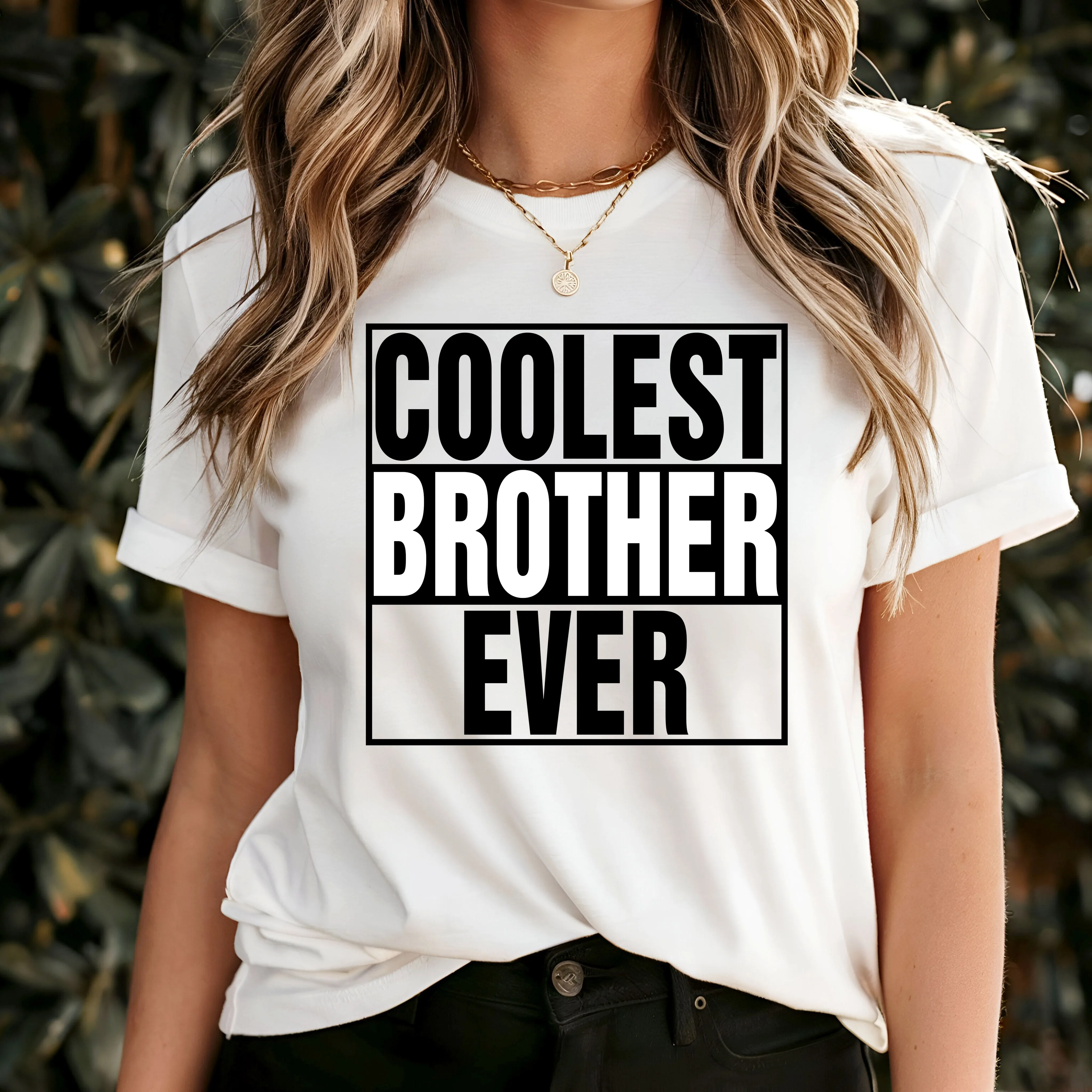 Comfort Colors Big Brother Shirt, Coolest Brother Ever Shirt, Brother Tshirt, Mens Clothing, Family Shirt, Graphic Tees, Christmas Gifts