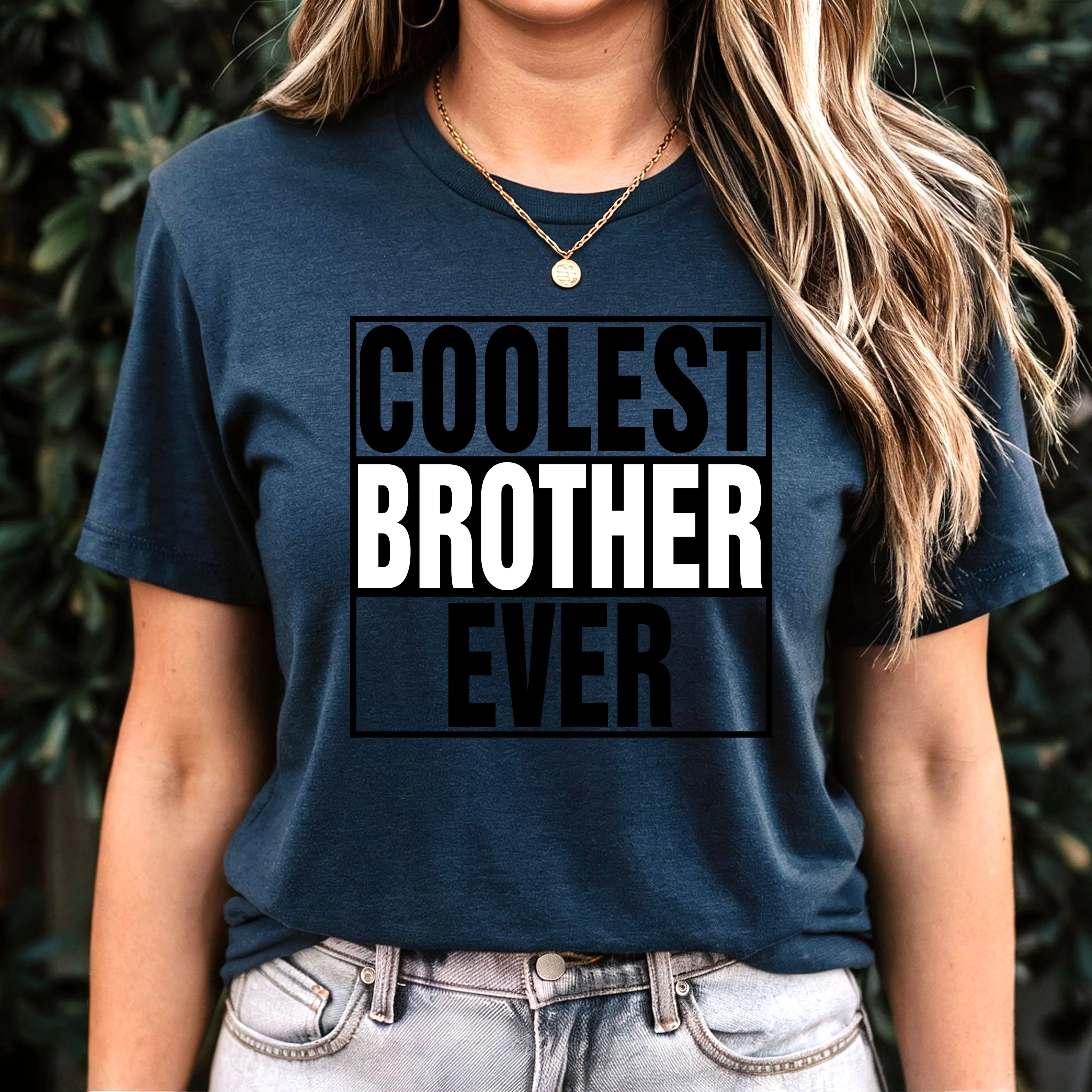 Comfort Colors Big Brother Shirt, Coolest Brother Ever Shirt, Brother Tshirt, Mens Clothing, Family Shirt, Graphic Tees, Christmas Gifts