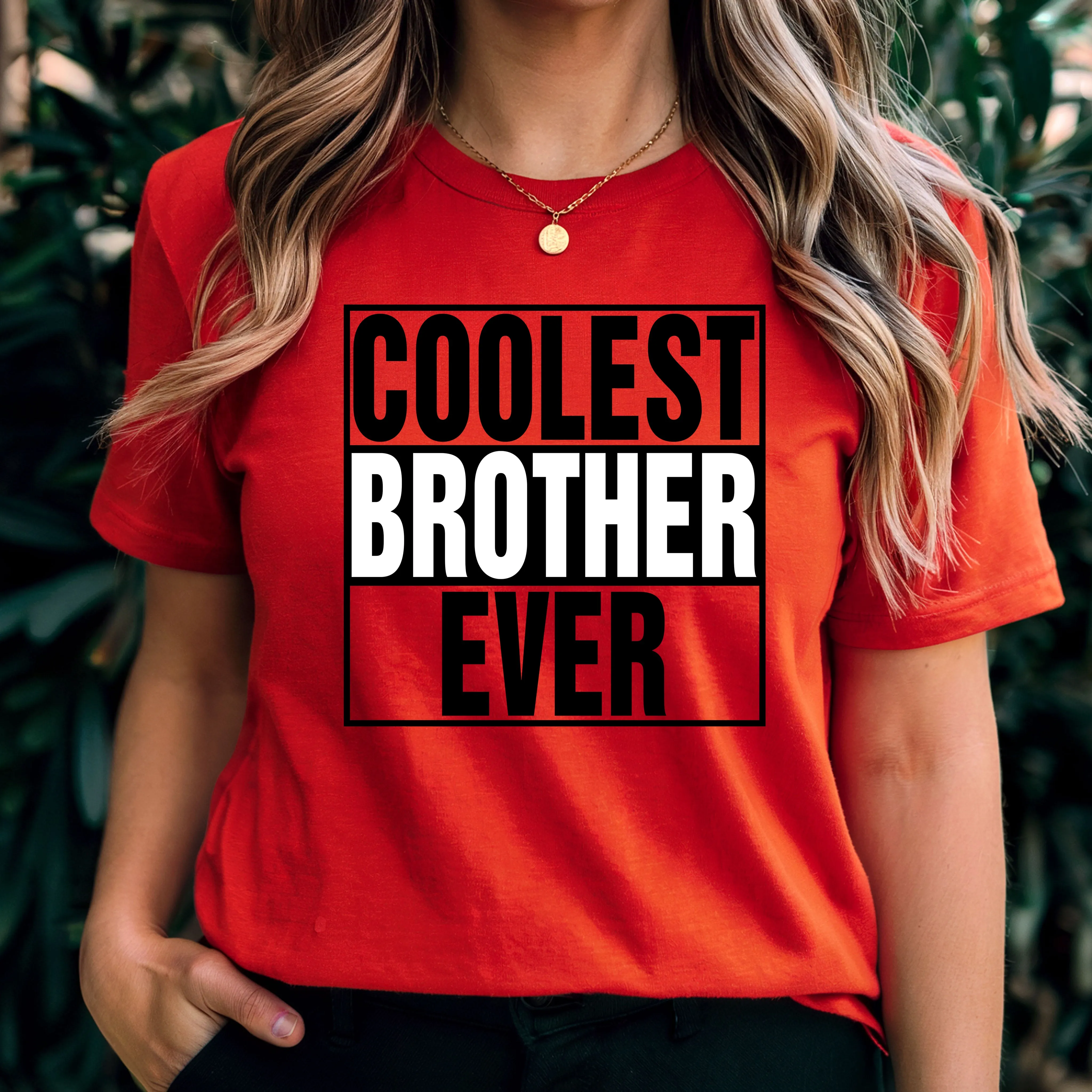 Comfort Colors Big Brother Shirt, Coolest Brother Ever Shirt, Brother Tshirt, Mens Clothing, Family Shirt, Graphic Tees, Christmas Gifts
