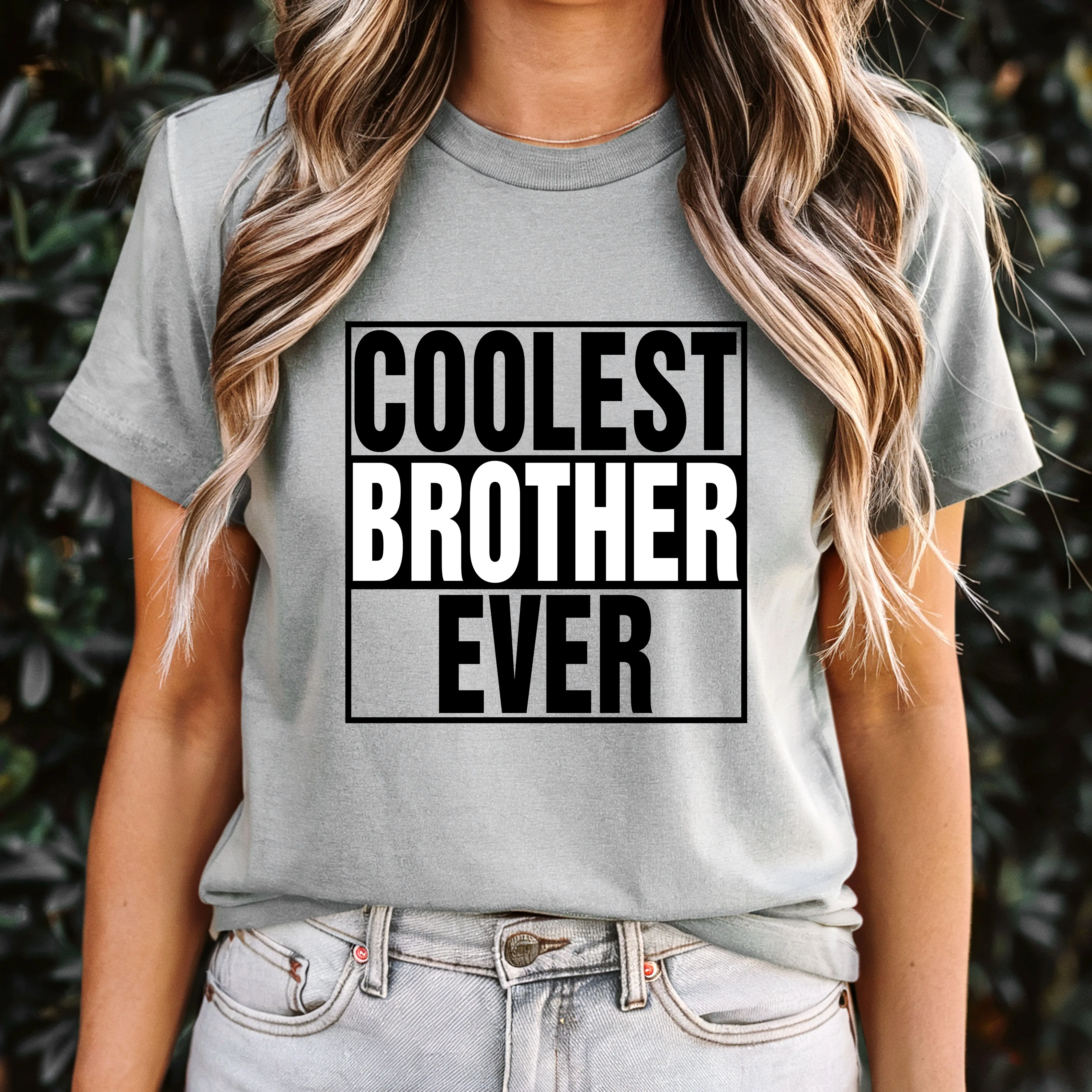 Comfort Colors Big Brother Shirt, Coolest Brother Ever Shirt, Brother Tshirt, Mens Clothing, Family Shirt, Graphic Tees, Christmas Gifts