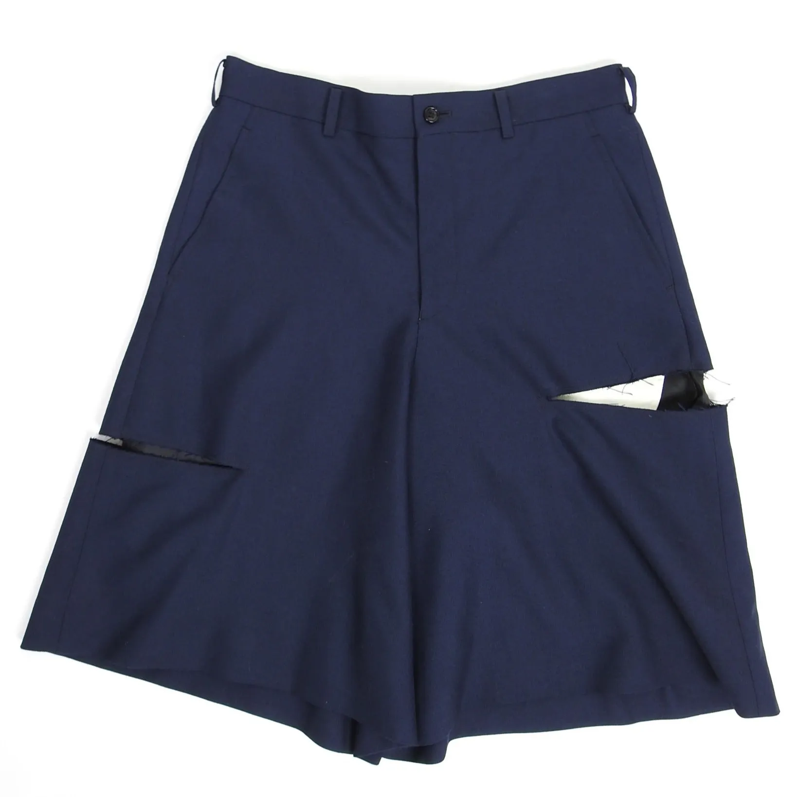Comme Des Garcon Homme Plus Slit Shorts Medium