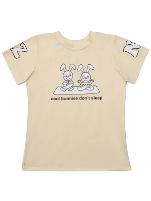 Cool Bunnies Don't Sleep T-shirt