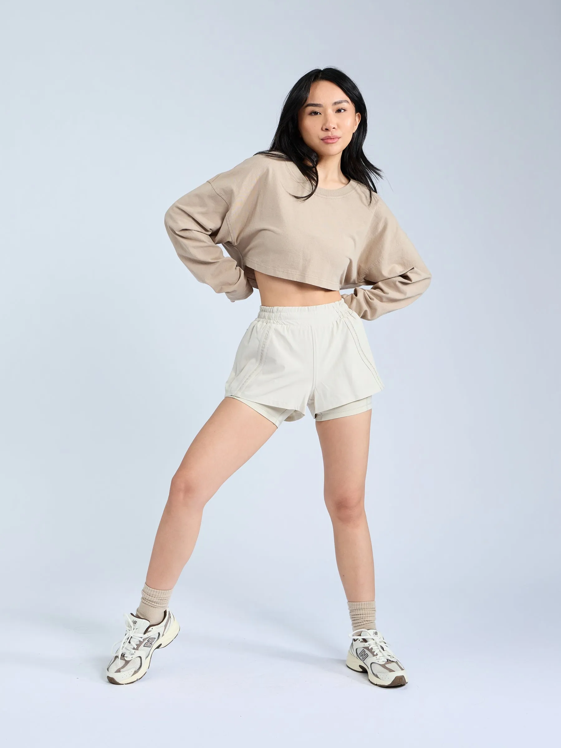 Cool Girl Crop - Chamomile