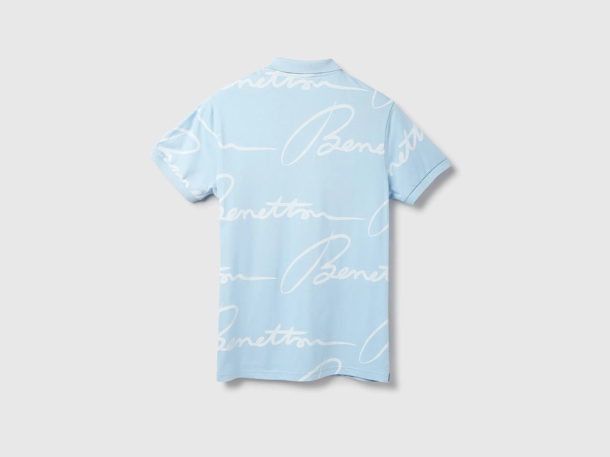 Cotton Printed Polo Collar Mens T-shirts