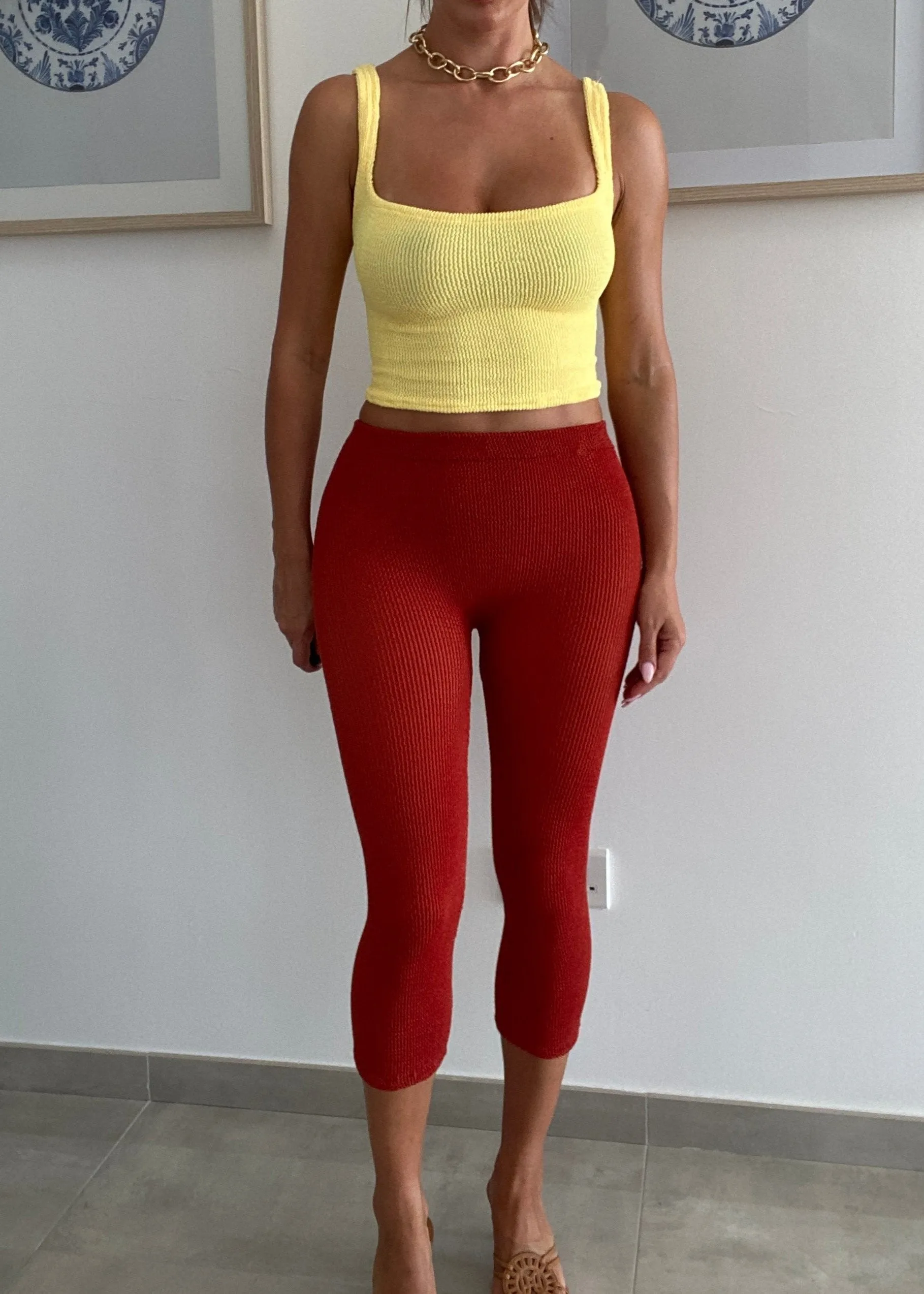 Crinkle Capri’s