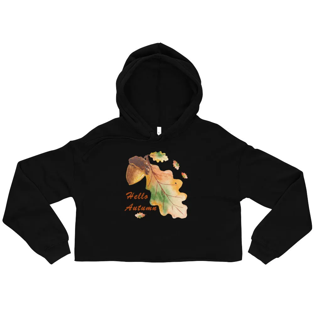 Crop Hoodie, Fall winter, Cool Weather Hoodie,
