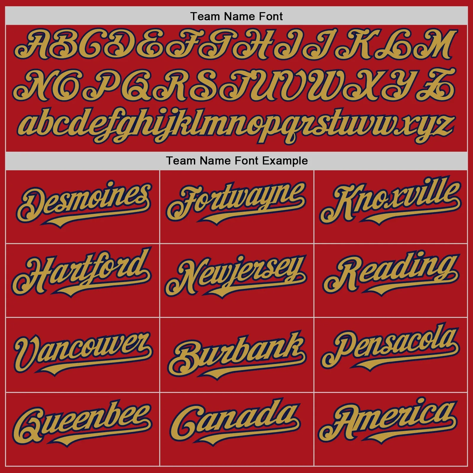 Custom Red Navy Pinstripe Old Gold Two-Button Unisex Softball Jersey