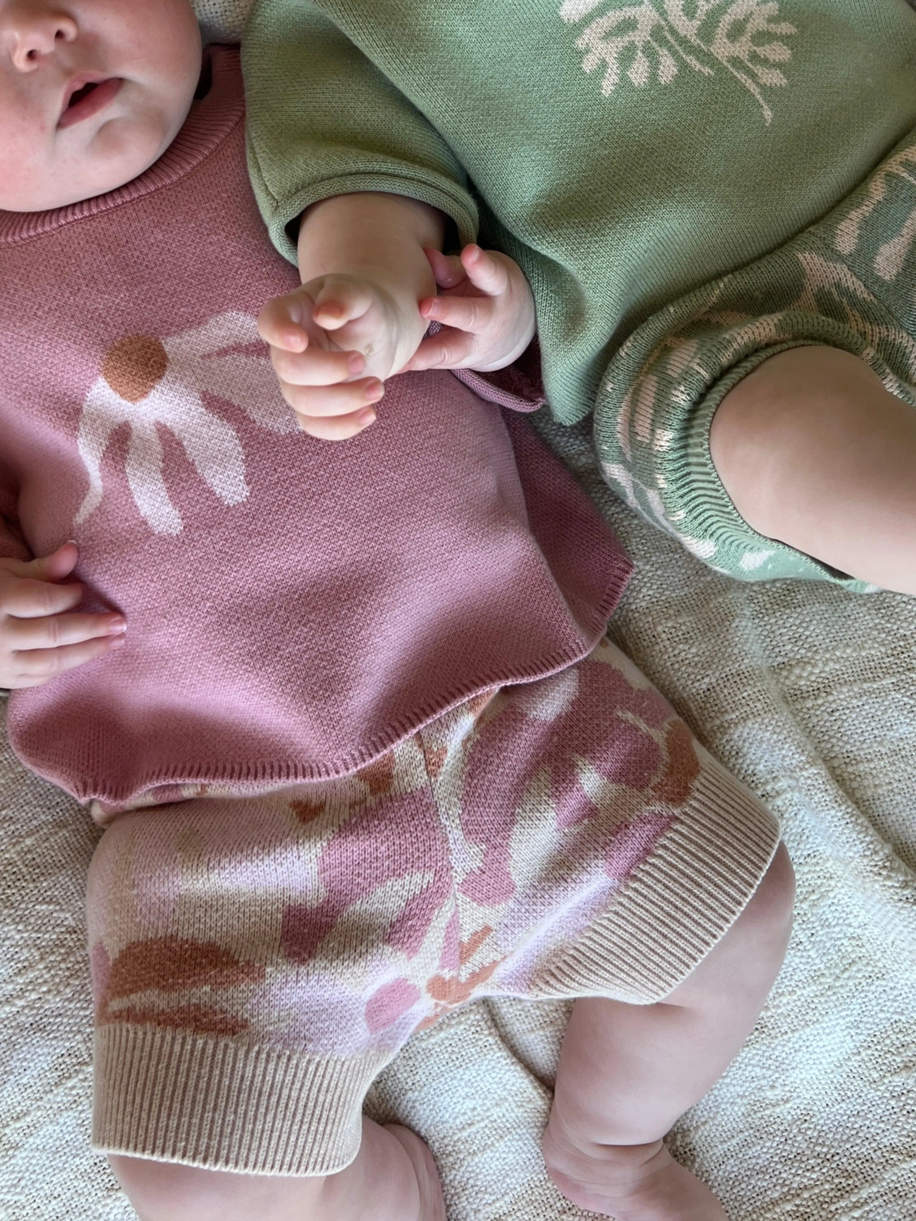 Daisy Pops Knit Shorts