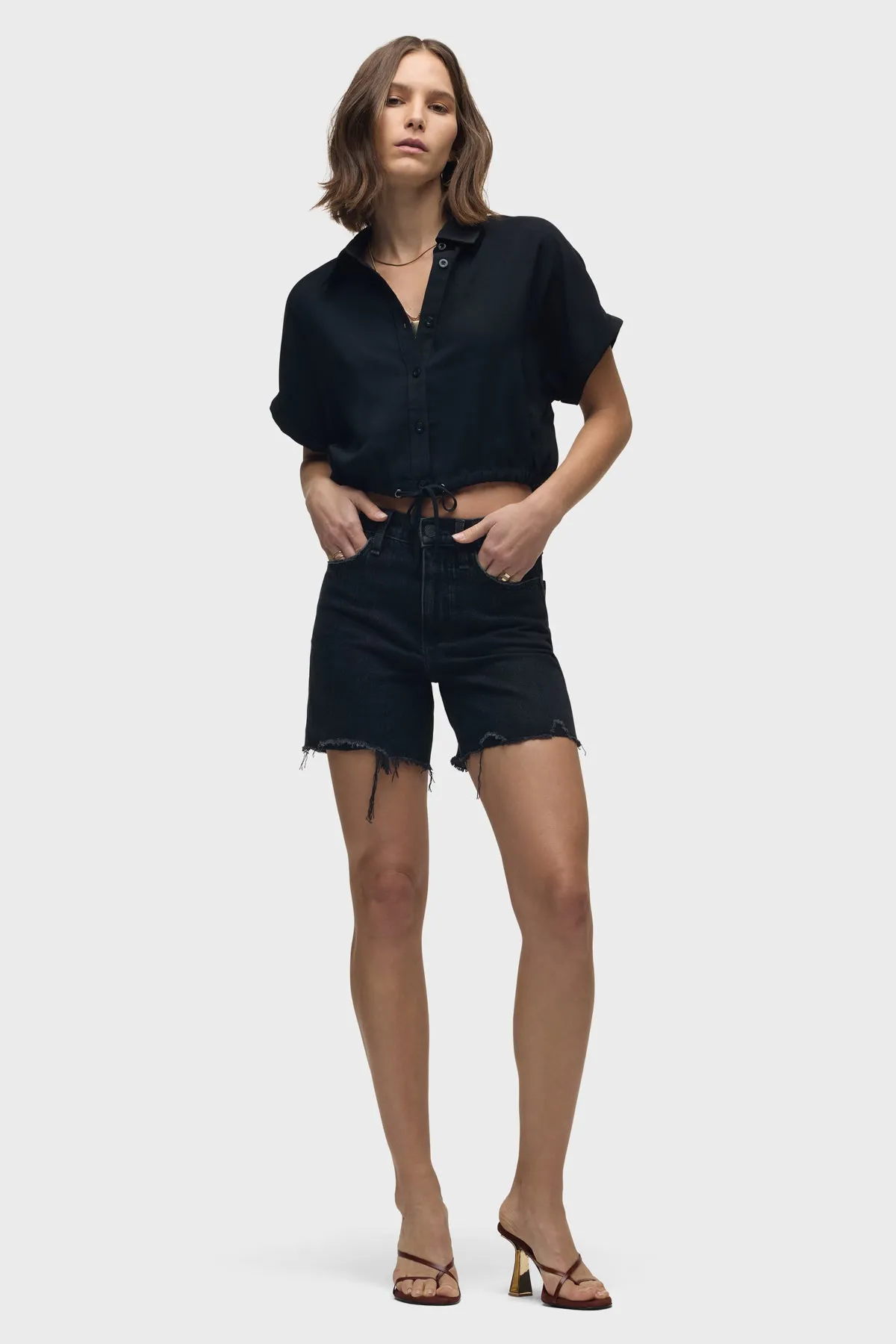 Devon High-Rise Boyfriend Short