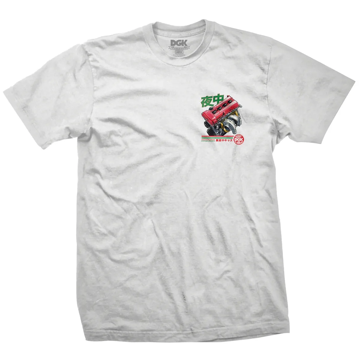 DGK - Only Option Tee White