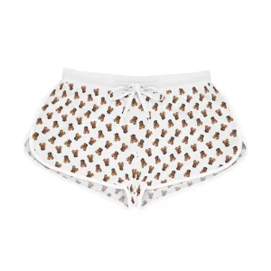 Dog Print Inspired Women's Relaxed Shorts