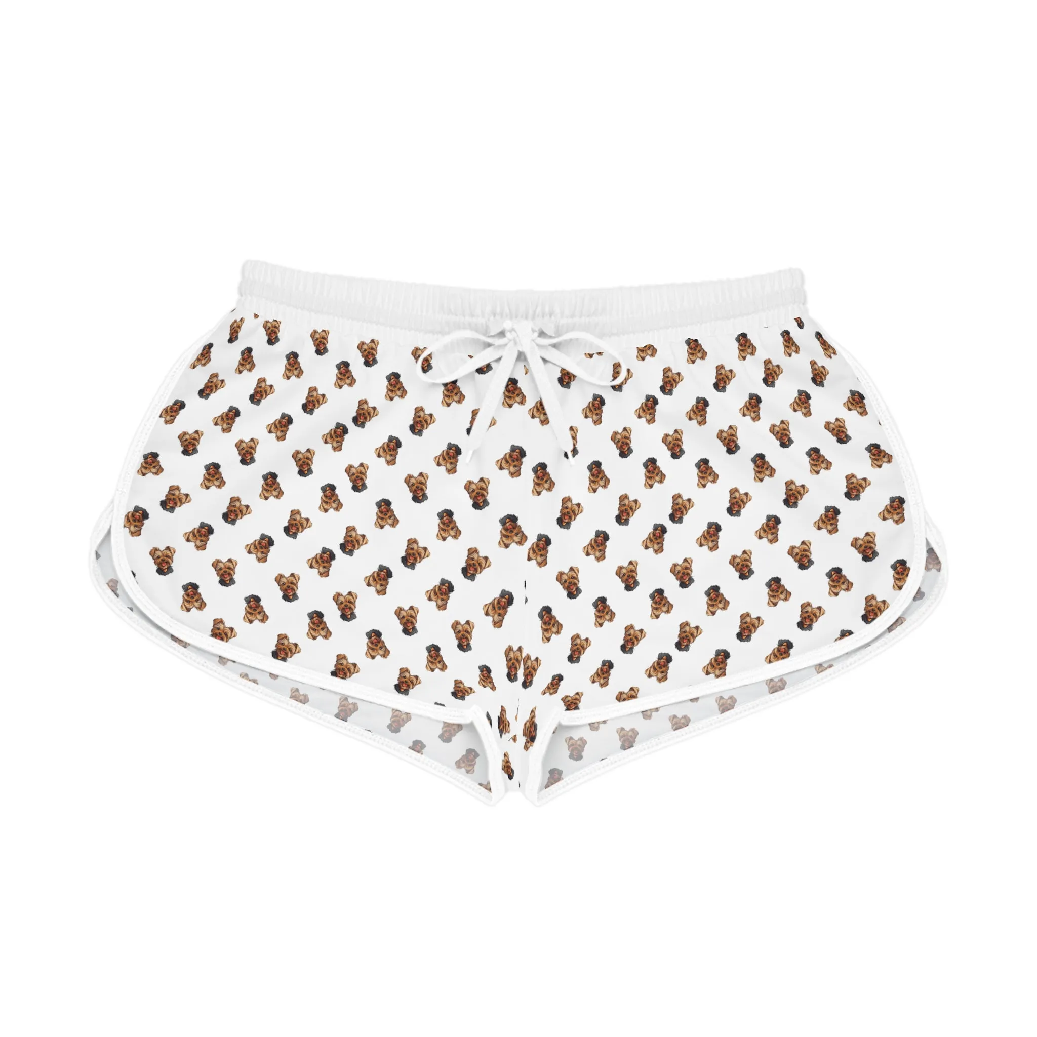 Dog Print Inspired Women's Relaxed Shorts