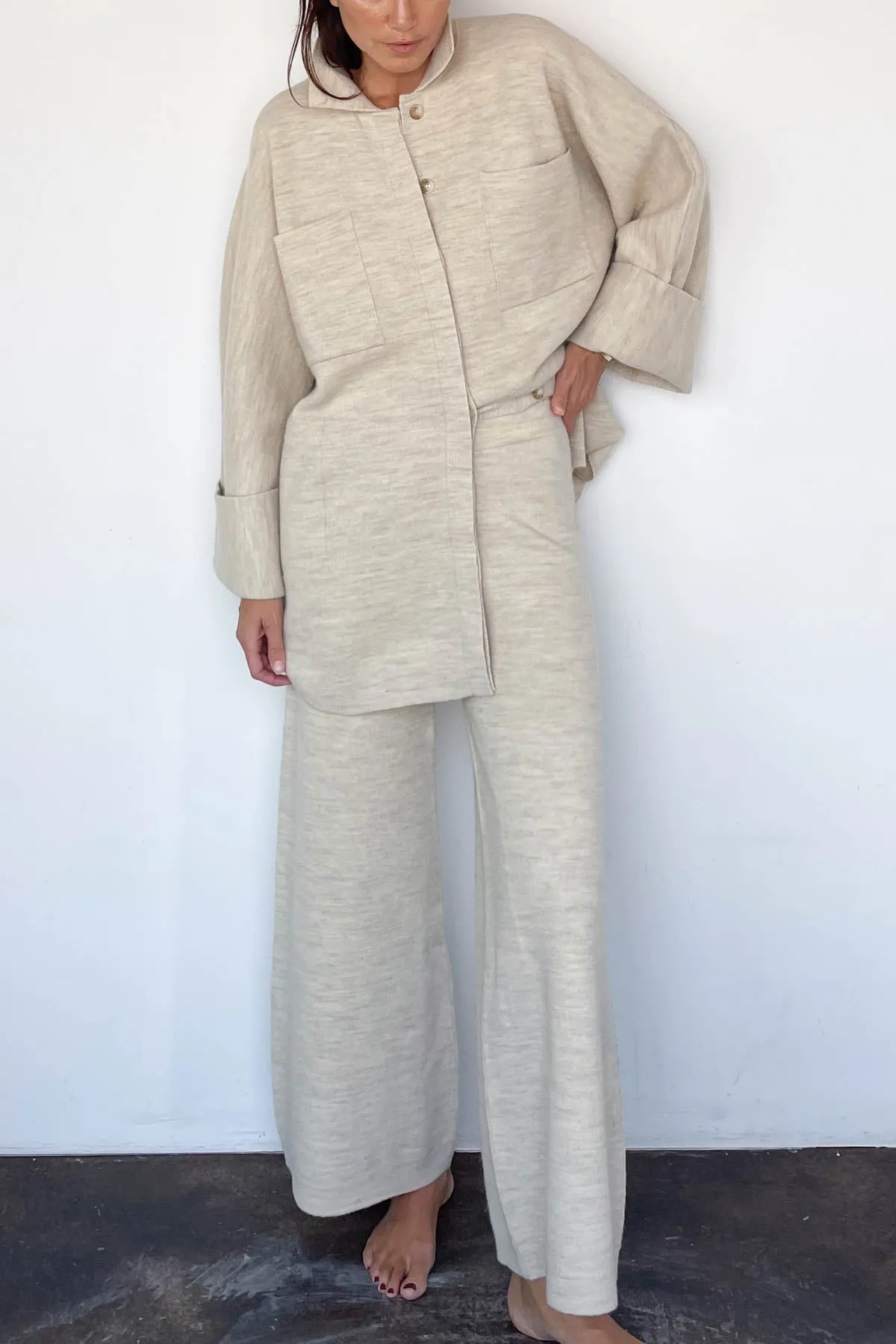 Double Knit Flare Pant