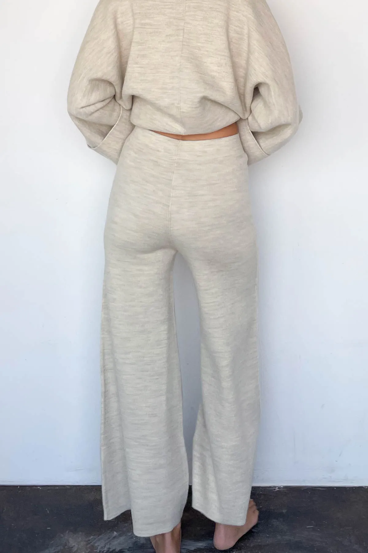 Double Knit Flare Pant