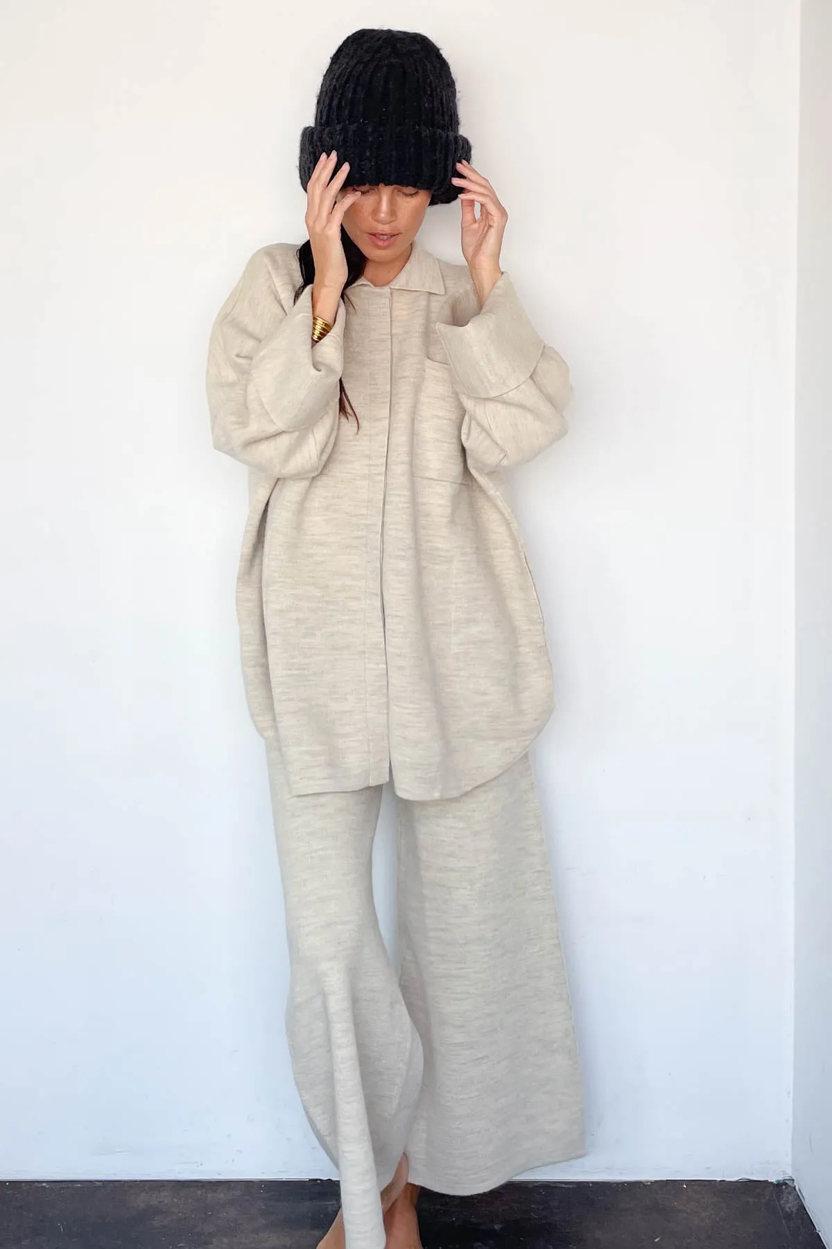 Double Knit Flare Pant