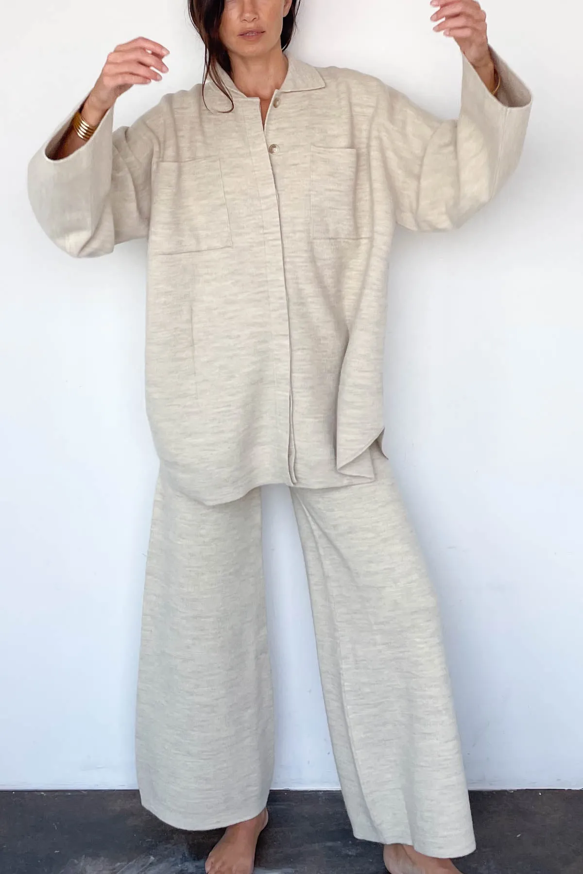 Double Knit Flare Pant