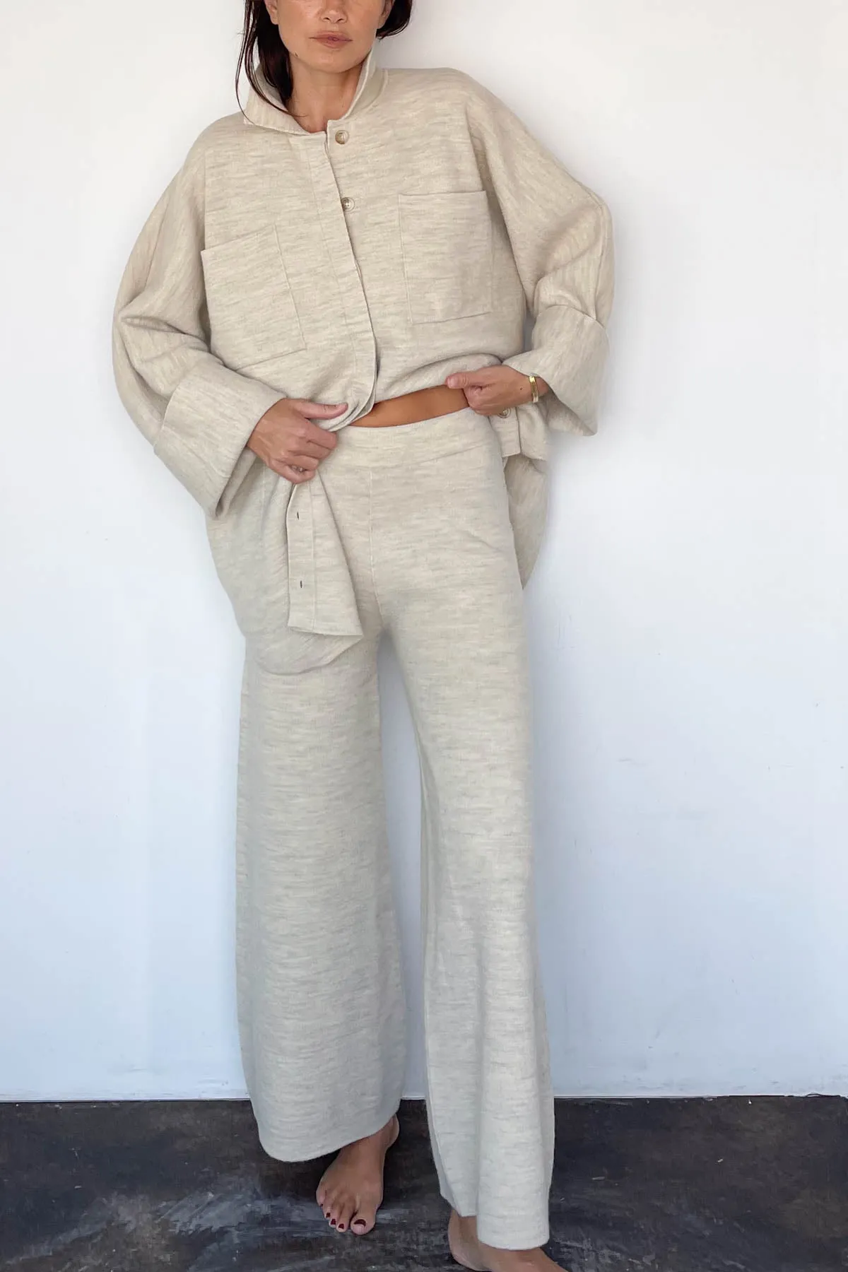 Double Knit Flare Pant