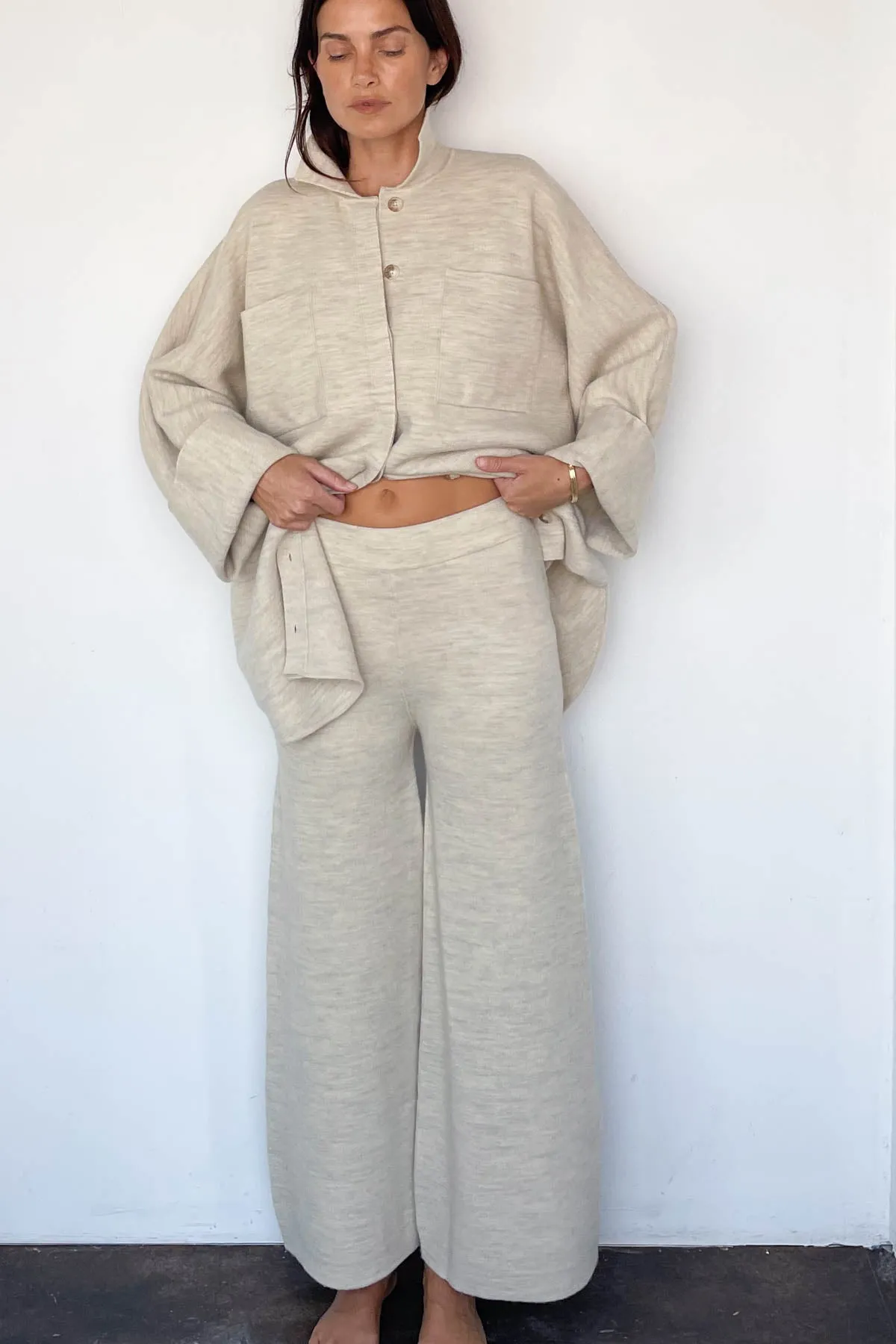Double Knit Flare Pant