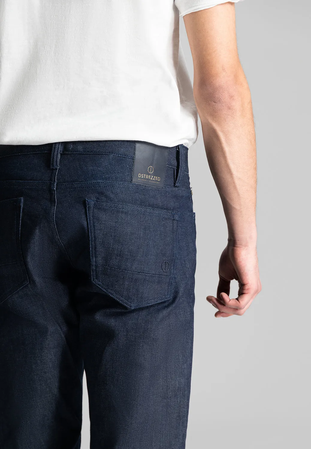 DSTREZZED GENT D RAW LOOSE TAPERED SELVEDGE DENIM JEAN 551264
