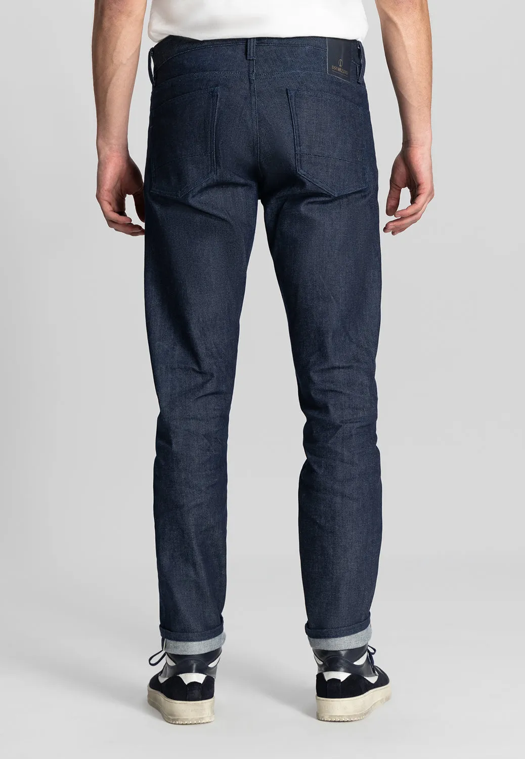 DSTREZZED GENT D RAW LOOSE TAPERED SELVEDGE DENIM JEAN 551264