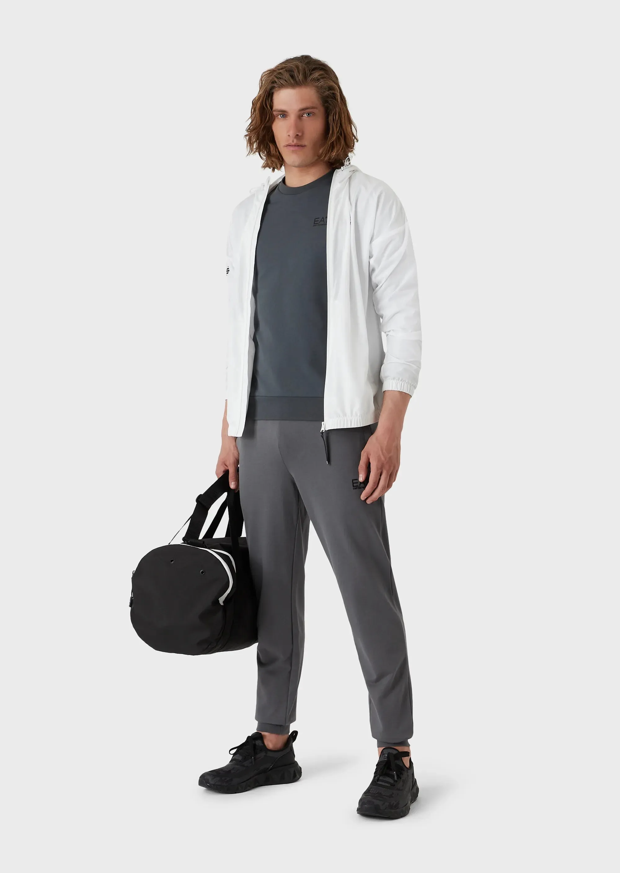 EA7 Emporio Armani 8NPP53 Joggers Iron Gate Grey