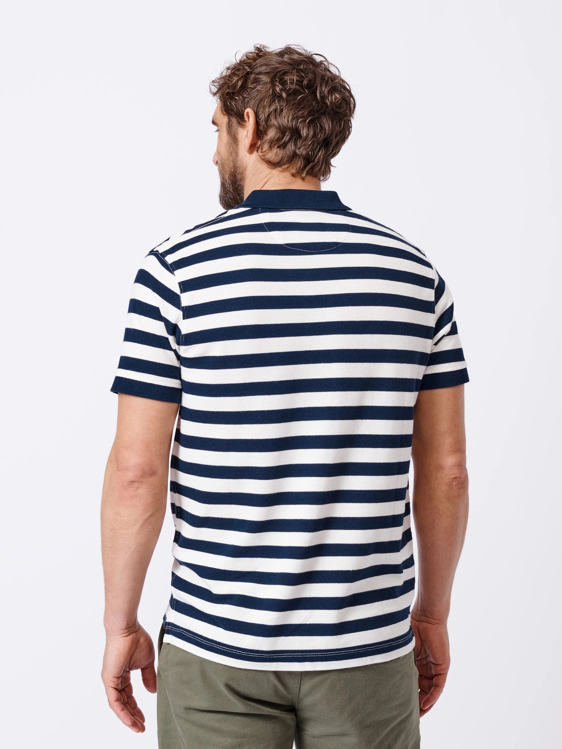 Elkington Striped Polo