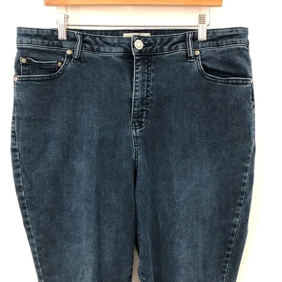 ELOQUII 18V Olivia Sculpting Skinny Jeans Viola Fit 0480
