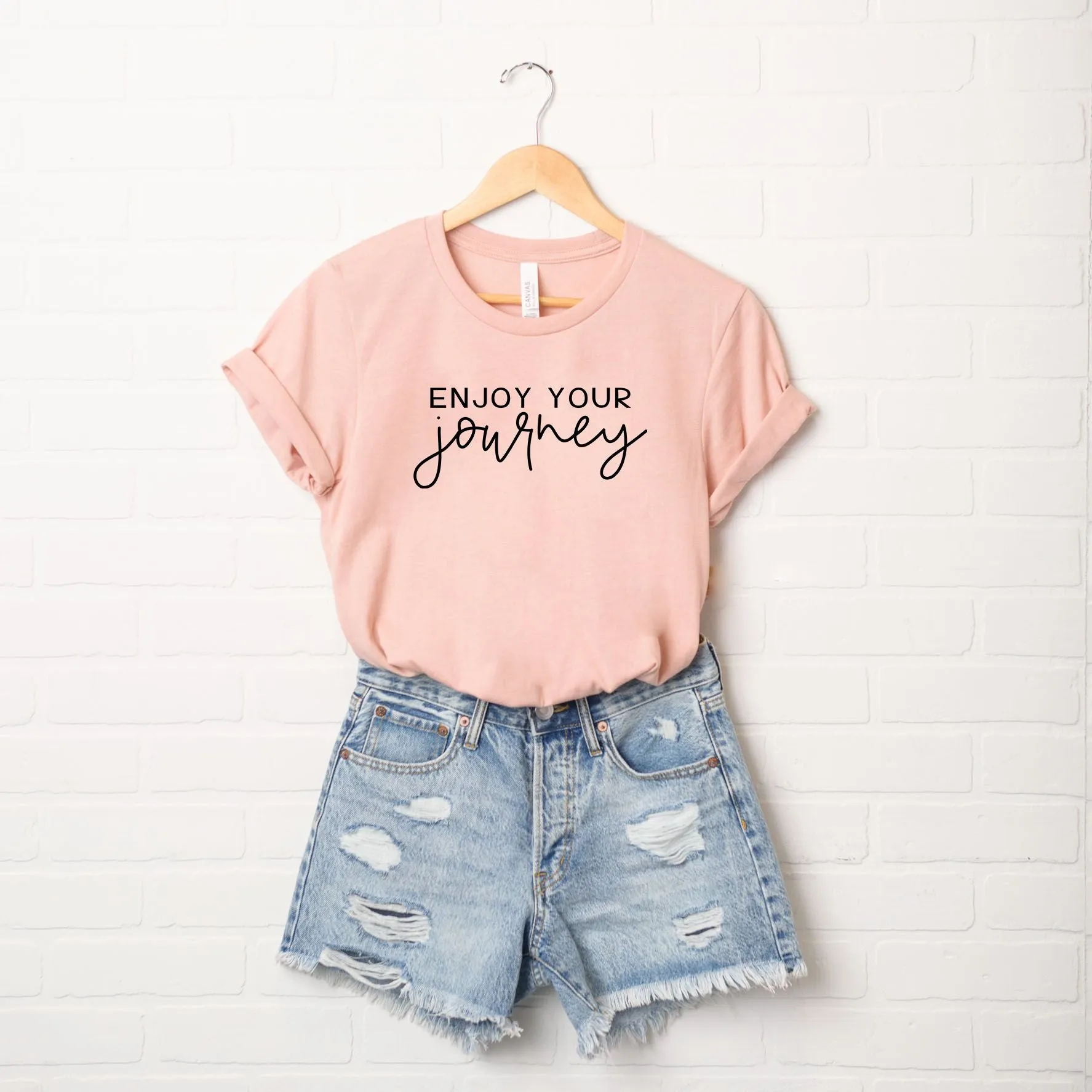 Enjoy Your Journey | Short Sleeve Crew Neck