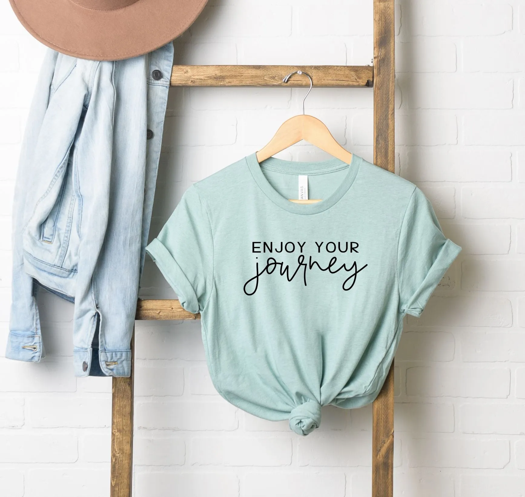 Enjoy Your Journey | Short Sleeve Crew Neck