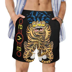 Entanglement Men's Elastic Beach Shorts