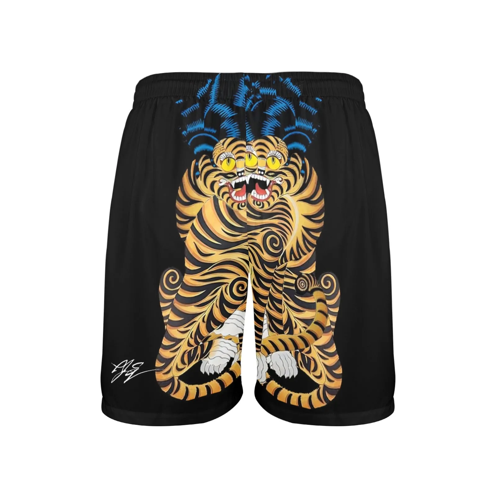 Entanglement Men's Elastic Beach Shorts