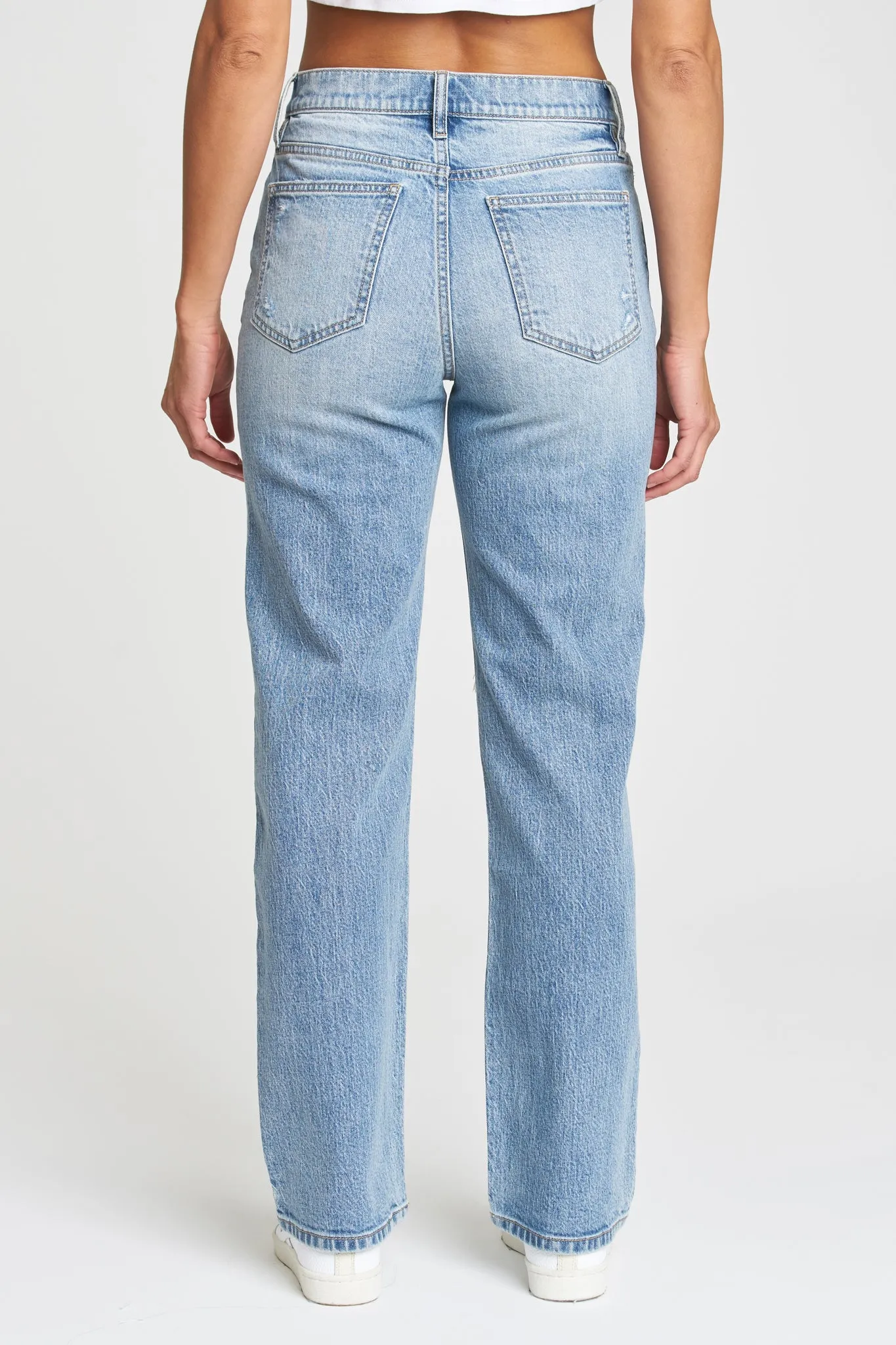 Eunina Codi Dad Jeans in Primrose