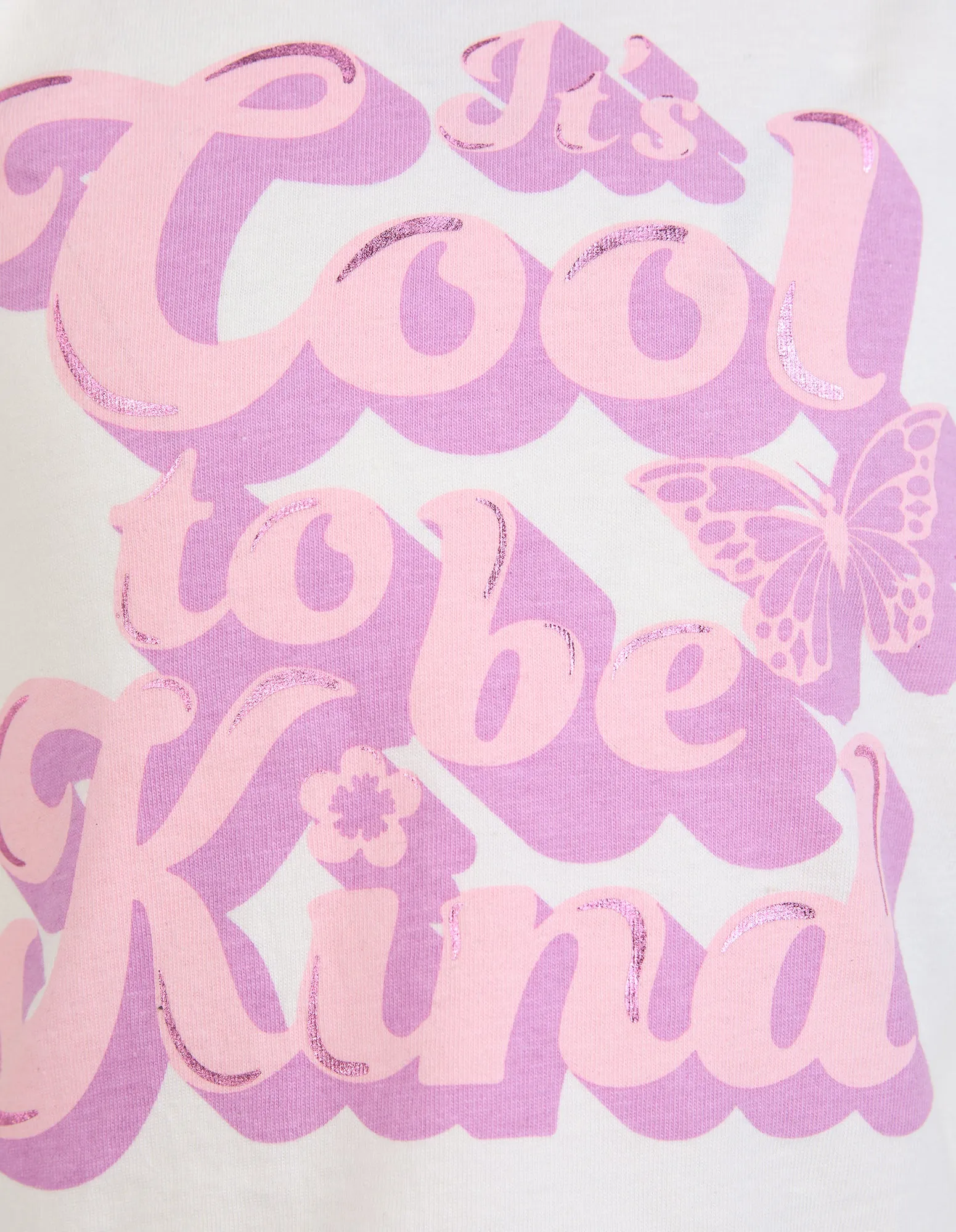 EVE GIRL COOL TO BE KIND TEE