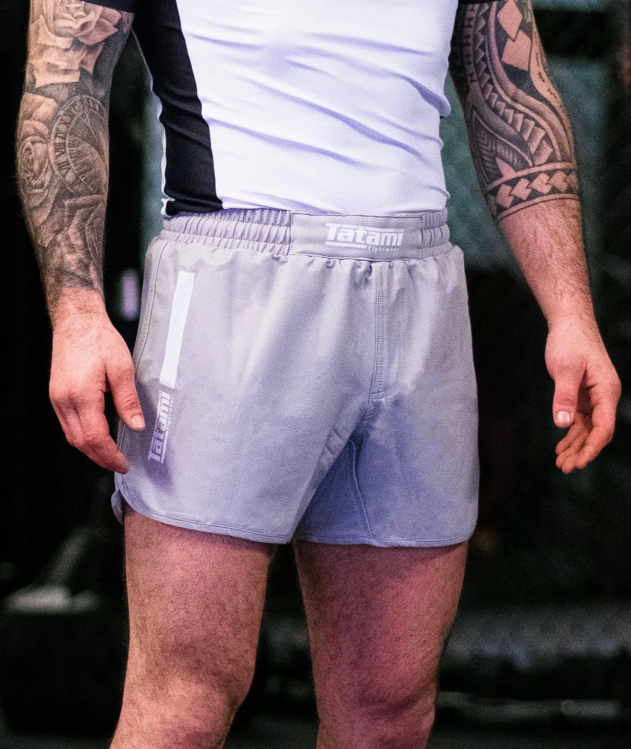 Everyday High Cut Shorts - Grey