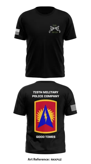 F715th Military Police Company  Store 1 Core Men's SS Performance Tee - RKkPuz